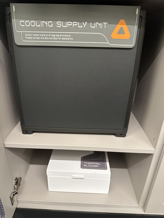 Cooling Supply Unit Signage