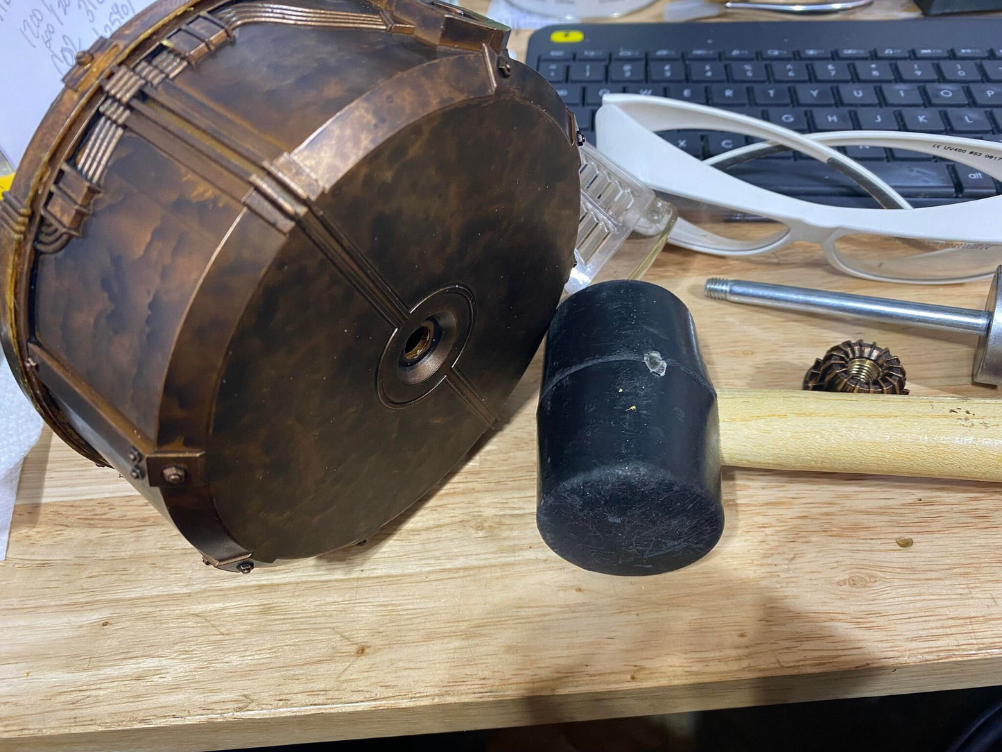 Cyclotron Cake acrylic lens - Ghostbusters Plasma Series Spengler’s Proton Pack (Haslab/Qpack/Taco belli)