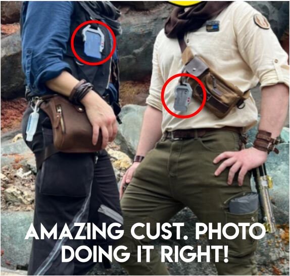 ID Card Holder - Star Wars Galaxy’s Edge Batuu Cosplay Original ****HOLDER ONLY****