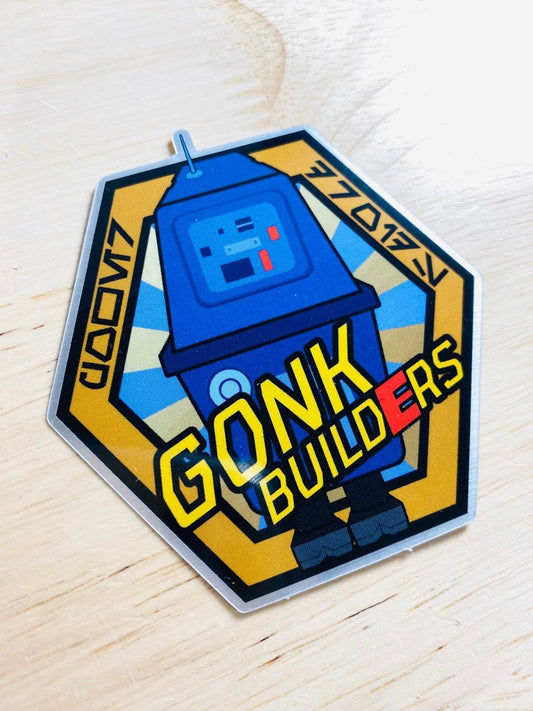 Space Container Builders Sticker