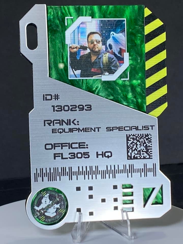 Ghostbusters NFC ID Card - Cosplay Original - NFC Enabled