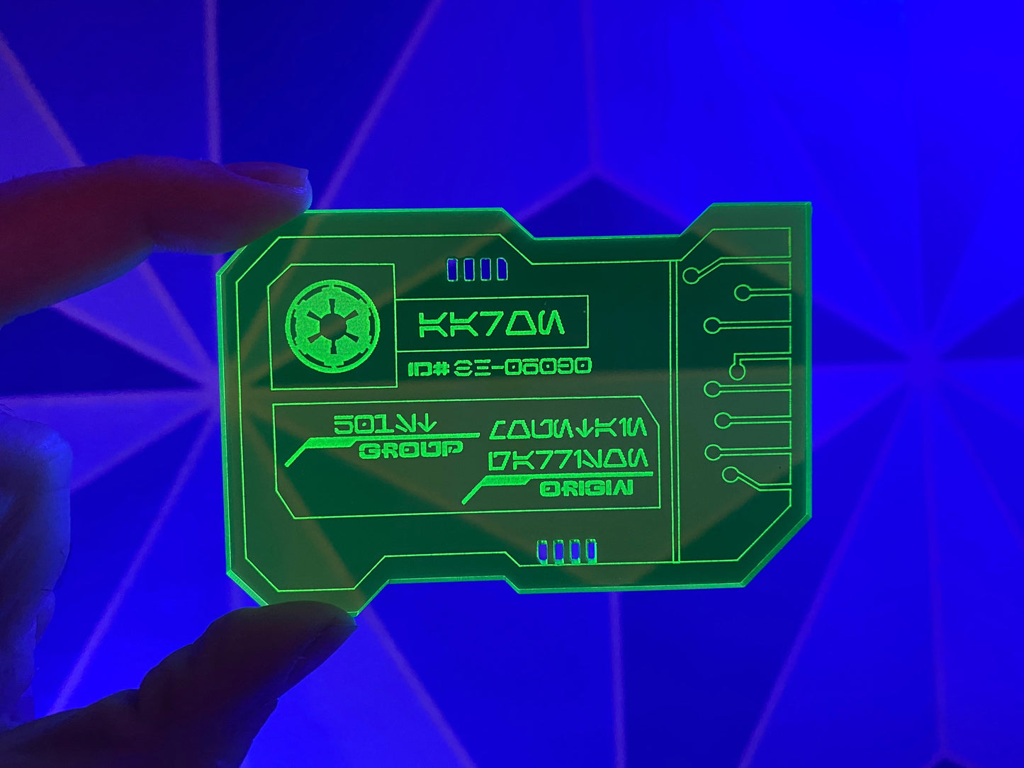 ID Card Holder - Star Wars Galaxy’s Edge Batuu Cosplay Original ****HOLDER ONLY****